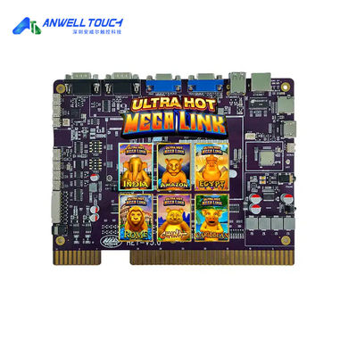 HET Skill Megalink Игра Мега Линк 6 в 1 Пкб Игровая доска US PLUG