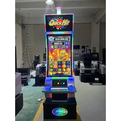 110V/220V Металлический шкаф игровой автомат 43 дюймовый изогнутый игровой сенсорный монитор