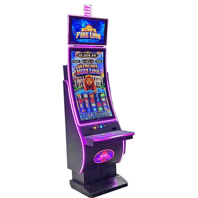 110V/220V Металлический шкаф игровой автомат 43 дюймовый изогнутый игровой сенсорный монитор