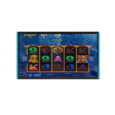 Aristocrat Hot Gaming Серебряный цвет PCAP Multi Touch Капацитивный сенсорный экран 23 дюйма с боковым и краевым светодиодом
