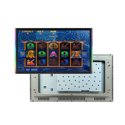 Aristocrat Hot Gaming Серебряный цвет PCAP Multi Touch Капацитивный сенсорный экран 23 дюйма с боковым и краевым светодиодом