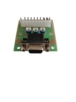 VGA RGB CGA Connector For POG POT O Gold Signal Converter Части запасные для печатных плат