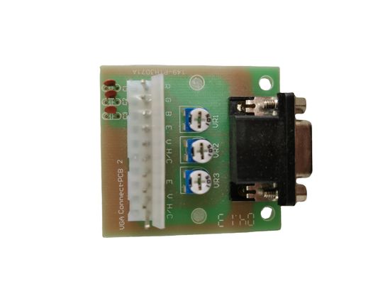 VGA RGB CGA Connector For POG POT O Gold Signal Converter Части запасные для печатных плат