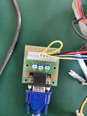 VGA RGB CGA Connector For POG POT O Gold Signal Converter Части запасные для печатных плат