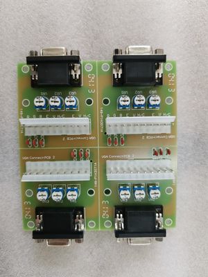 VGA RGB CGA Connector For POG POT O Gold Signal Converter Части запасные для печатных плат