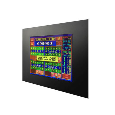 300Nits яркость игровой сенсорный экран с закаленным стеклом и USB-бизель